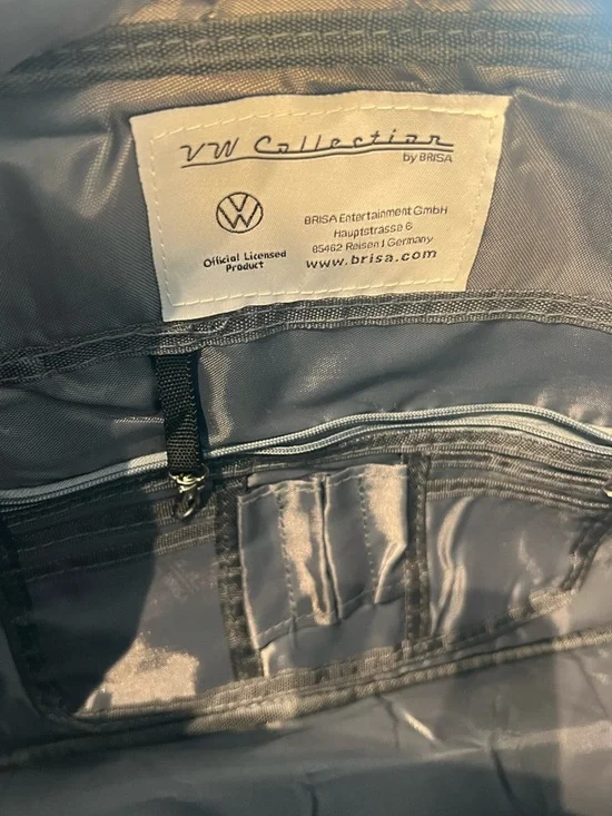 Volkswagen Van VW Collection Red and Silver Crossbody Bag - Picture 5 of 10